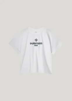 Hot Artwork T-shirt with embroidered logo T-shirts|Oberteile & T-shirts