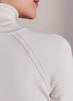 Outlet Basic polo neck jumper Basics|Pullover & Westen