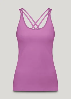 Sale Basic singlet with braided straps Oberteile & T-shirts