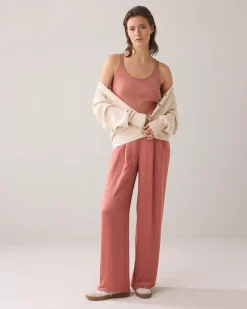 Sale Basic singlet with braided straps Oberteile & T-shirts