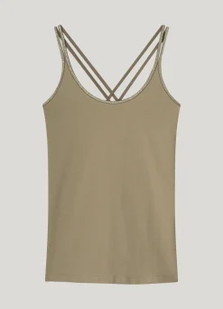 Best Basic singlet with braided straps Oberteile & T-shirts