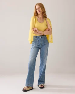 Clearance Basic singlet with braided straps Oberteile & T-shirts