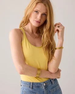 Clearance Basic singlet with braided straps Oberteile & T-shirts