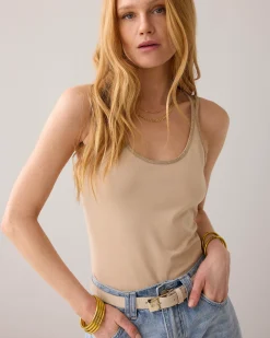 Discount Basic singlet with braided straps Oberteile & T-shirts