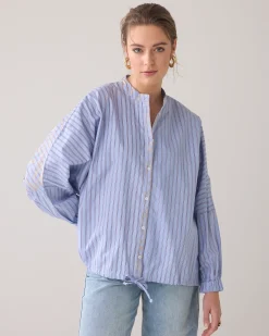 Hot Blouse in a metallic pattern Blusen