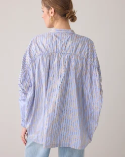 Hot Blouse in a metallic pattern Blusen