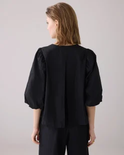 Best Blouse jacket with bow fastening Blusen