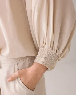 Clearance Blouse with bat sleeves Blusen