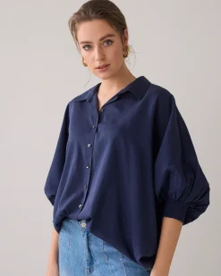 New Blouse with bat sleeves Blusen