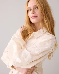 New Blouse with 3D flowers Blusen