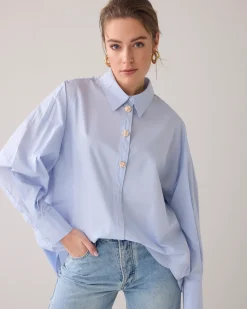 New Blouse with fancy buttons Blusen