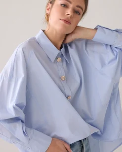New Blouse with fancy buttons Blusen