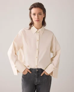 Hot Blouse with wide cuffs Blusen