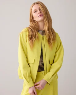 Hot Blousy bomber jacket with flap pockets Blazer & Jacken