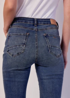 Hot Blue Daze denim tapered jeans Basics|Jeans