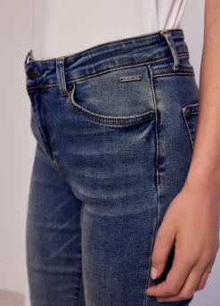 Hot Blue Daze denim tapered jeans Basics|Jeans