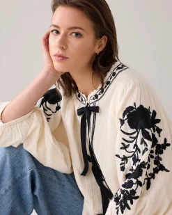 Clearance Bohemian blouse jacket Blazer & Jacken