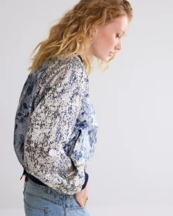 Clearance Bomber jacket jacquard Basics|Blazer & Jacken