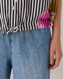 Best Boxy blouse with flower pattern Blusen