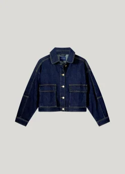 Clearance Boxy denim jacket Blazer & Jacken