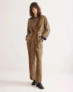 Discount Boyfriend blazer panther print Blazer & Jacken