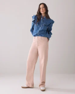Hot Coloured straight-leg jeans Jeans|Hosen & Jumpsuits