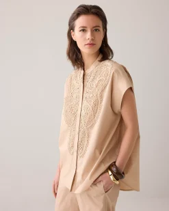 New Crispy poplin blouse Blusen