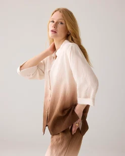 New Dip-dye blouse with print Blusen