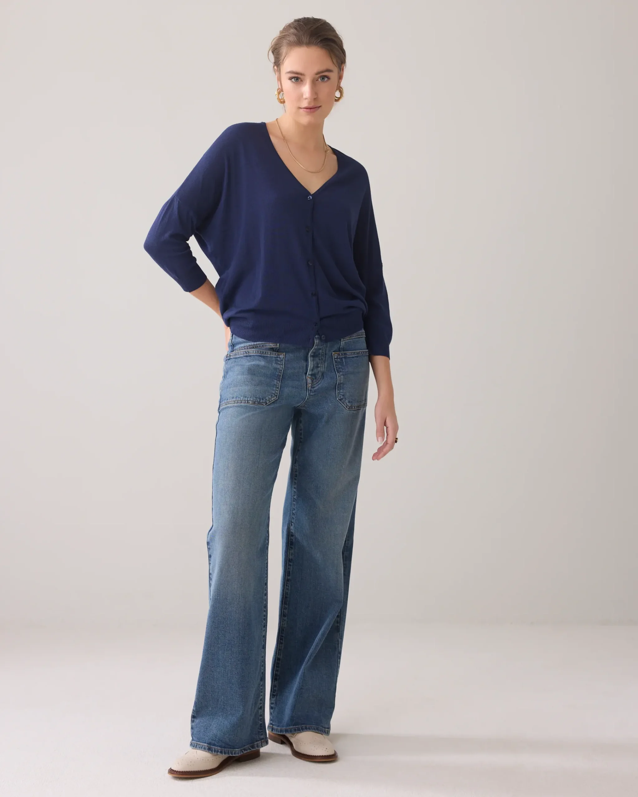 Discount Fine-knit cardigan Pullover & Westen