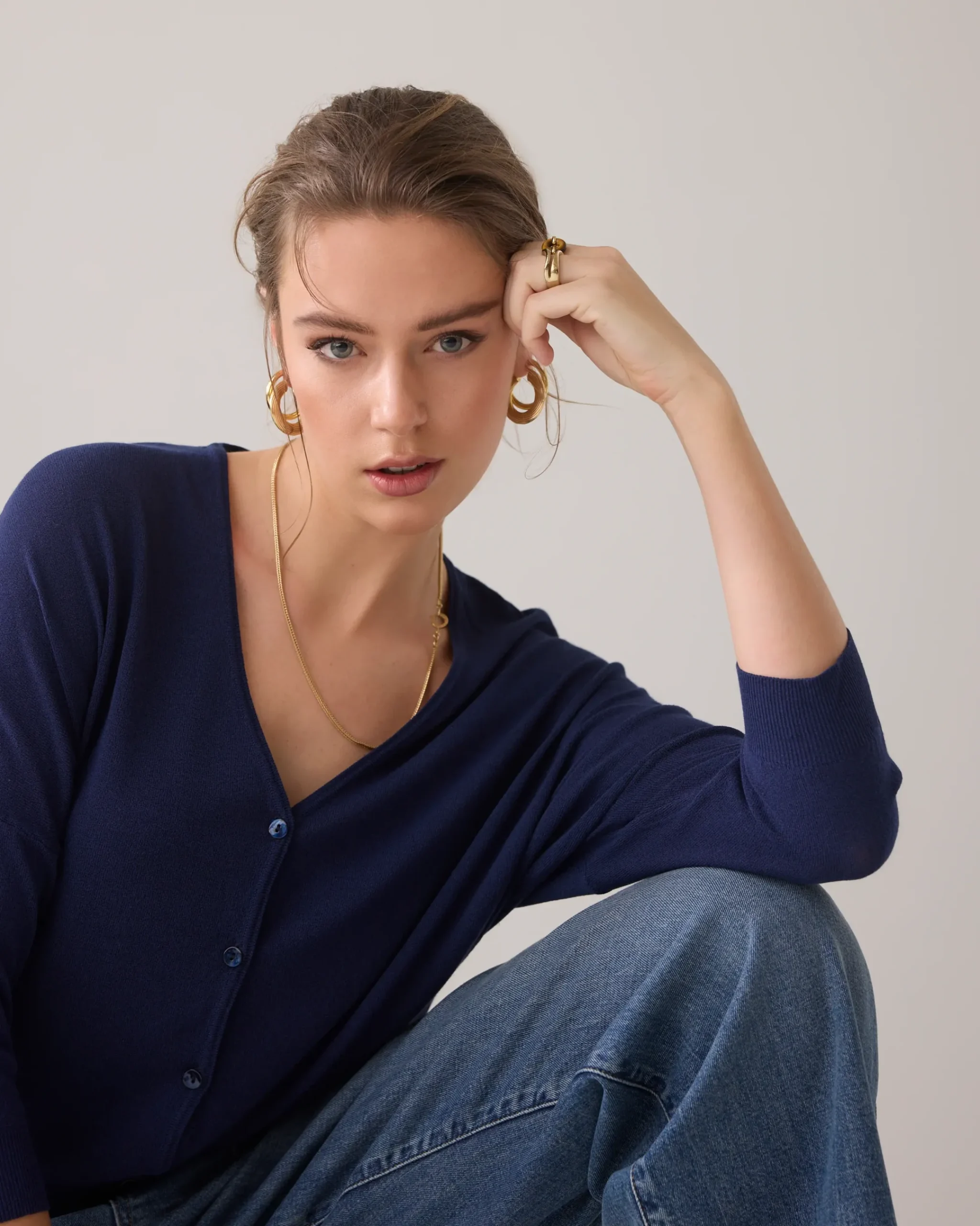 Discount Fine-knit cardigan Pullover & Westen