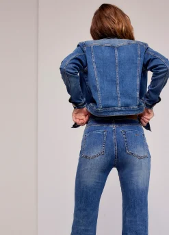 New Flared Blue Daze denim Basics|Jeans