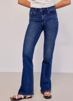 Outlet Flared Blue Daze denim Basics|Jeans