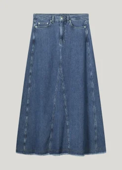 Best Flared denim skirt Röcke