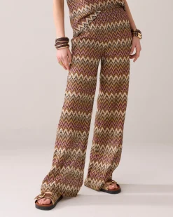 Sale Flared trousers zigzag Hosen & Jumpsuits