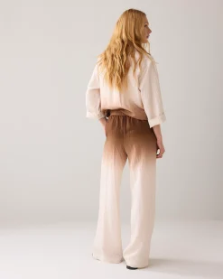 Online Flowy dip-dye trousers Hosen & Jumpsuits