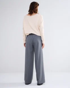 Online Flowy wide-leg trousers Basics