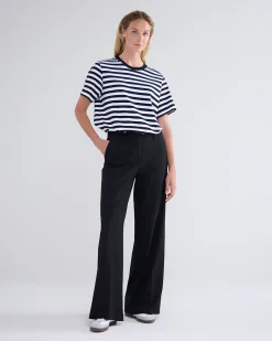 Hot Flowy wide-leg trousers Basics