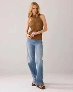 Hot Halter top in Italian yarn Oberteile & T-shirts