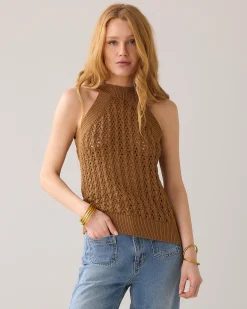 Hot Halter top in Italian yarn Oberteile & T-shirts