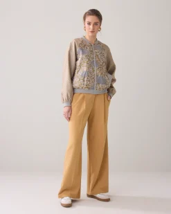 Outlet Jacquard bomber jacket Blazer & Jacken