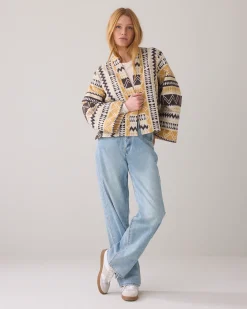 New Jacquard kimono jacket Blazer & Jacken