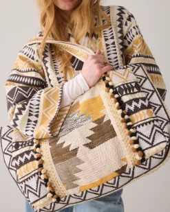 Outlet Jacquard tote bag Zubehör