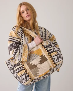 Outlet Jacquard tote bag Zubehör