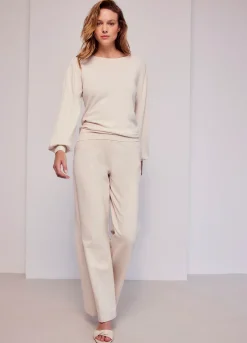 Hot Jumper with puff sleeves Basics|Pullover & Westen