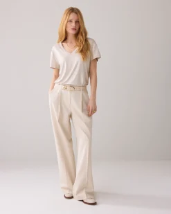 Sale Leather belt with oval buckle Zubehör