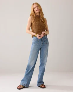 Online Light flared jeans Hosen & Jumpsuits|Jeans