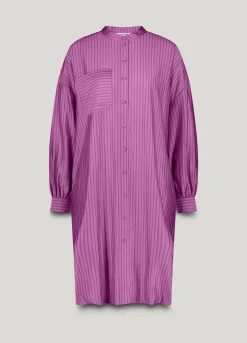 Clearance Long lyocell shirt dress Kleider