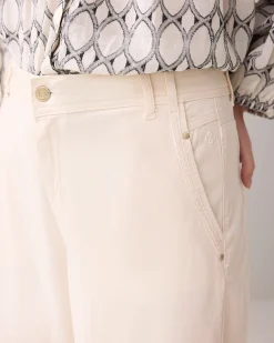 Clearance Long trousers in lyocell blend Hosen & Jumpsuits