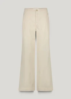 Clearance Long trousers in lyocell blend Hosen & Jumpsuits