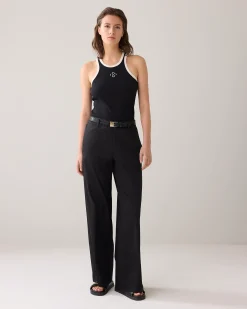 New Long trousers with slit Hosen & Jumpsuits